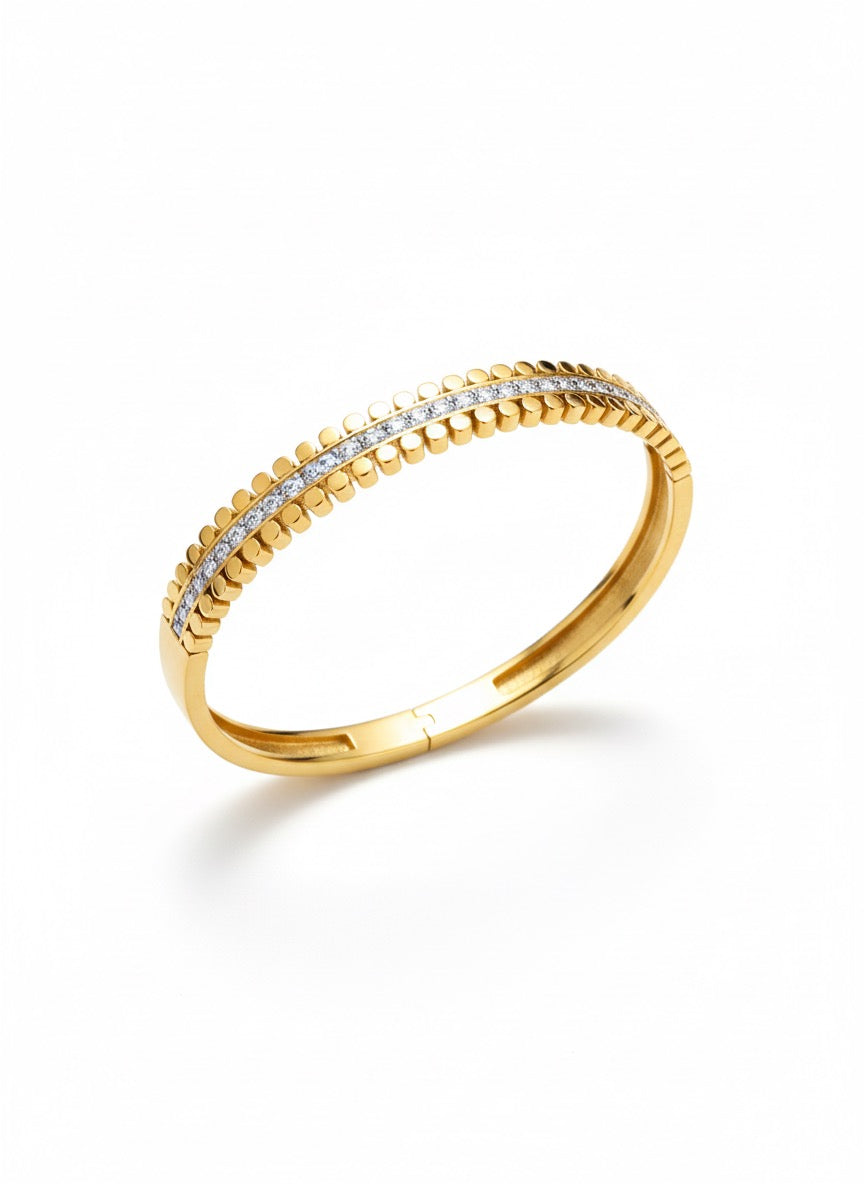 Bracalete de oro con diamantes